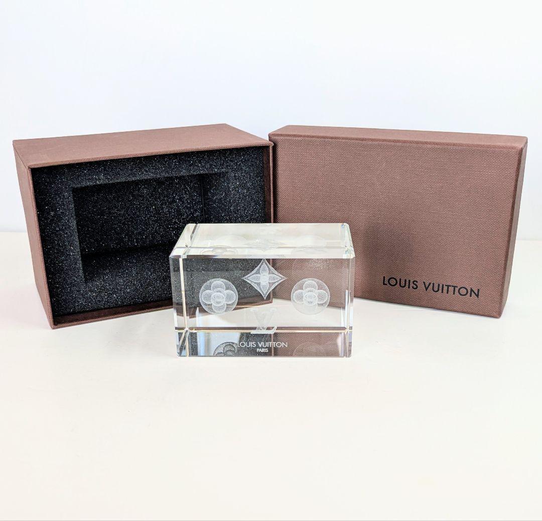 LOUIS VUITTON ルイヴィトン モノグラム クリスタル オブジェ