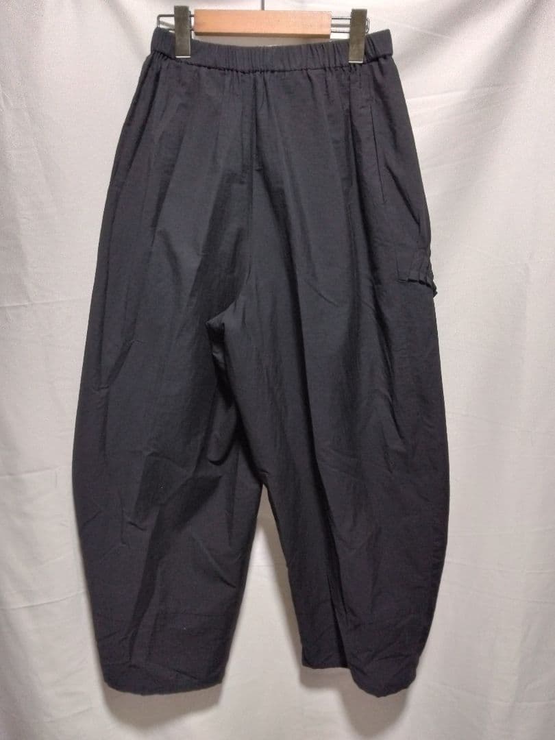 センソユニコ　慈雨　ジウ　40 ワイドパンツ　ブラック　春夏