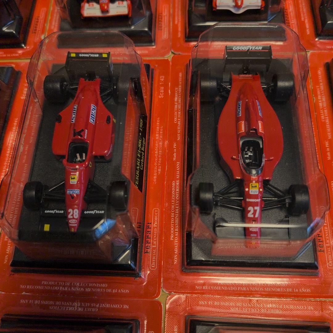 【オマケ3台付き】アシェット 1/43公式フェラーリF1コレクション18種