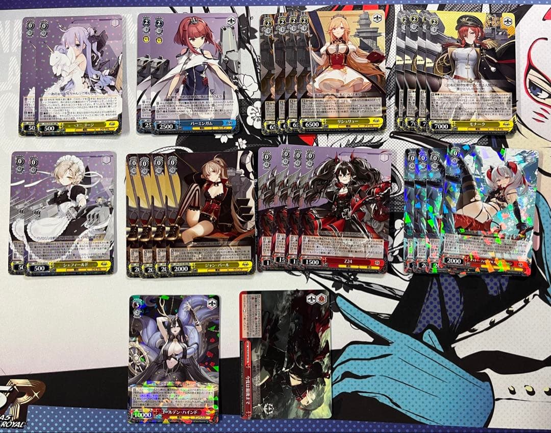 値下げ可 アズールレーン 7電源1枝 デッキ おまけ付き ヴァイス