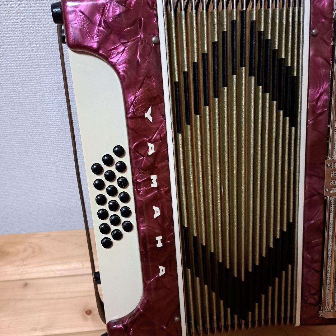 希少レア】Yamaha アコーディオン 30鍵 ピンク