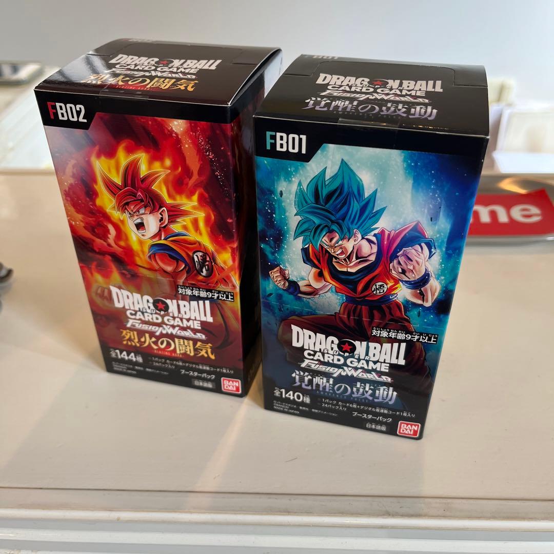 フュージョンワールド 覚醒の鼓動 未開封BOX×6（テープあり4、テープ