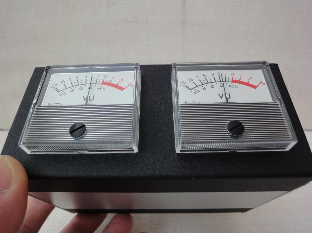 自作ステレオVUメーター186号機 桑野電機 TRR-45（新品未使用）