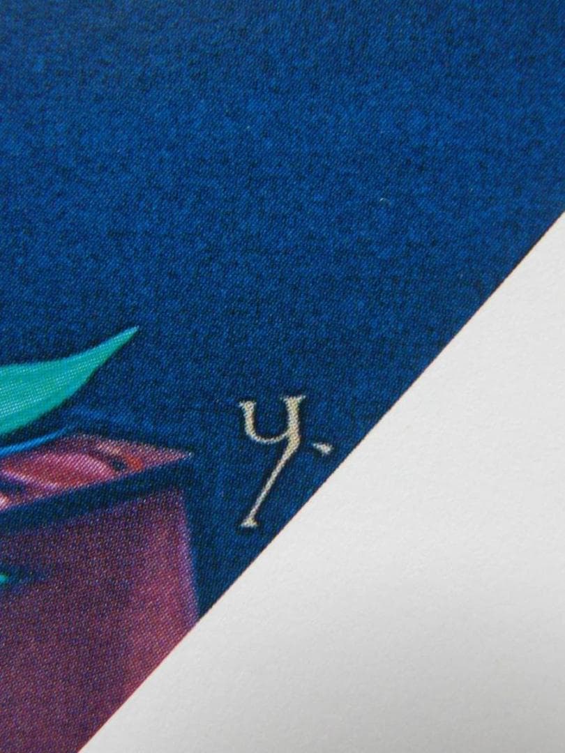 山内滋夫、花塔、希少な画集より、新品高級額・額装付、状態良好