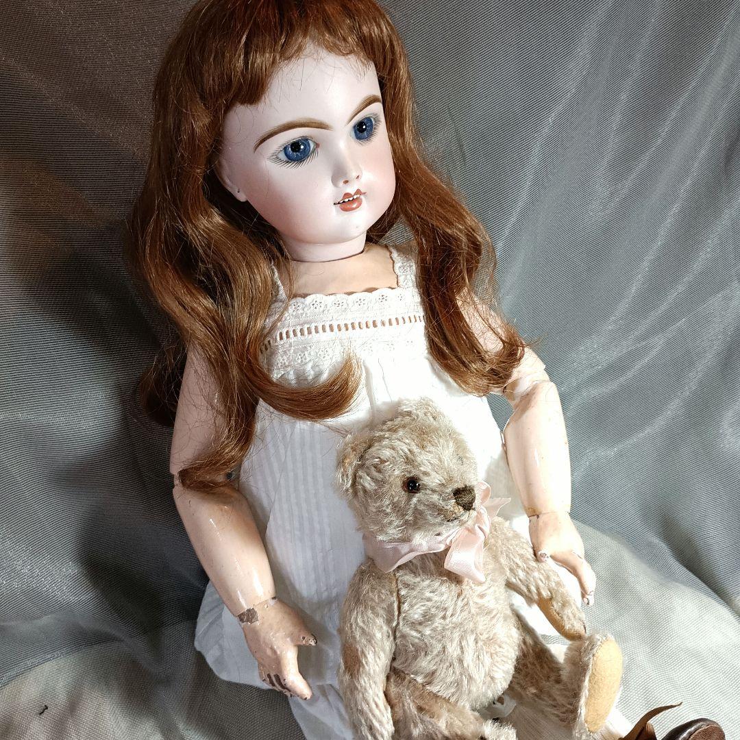 ⭐E12 アンティークドールエデンべべ大きな美しい瞳⭐ジュモーボディ