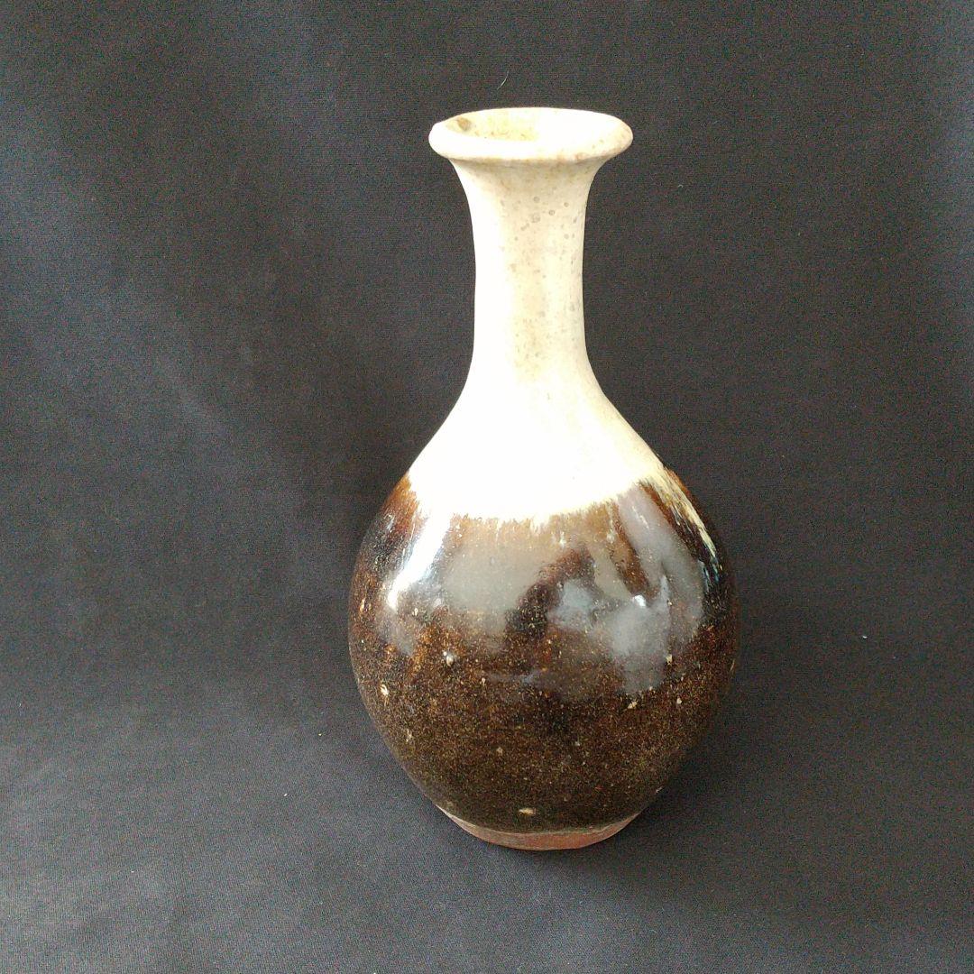 桃山～江戸初期 朝鮮唐津徳利 美術館級 古箱有り 貴重 骨董 茶道具