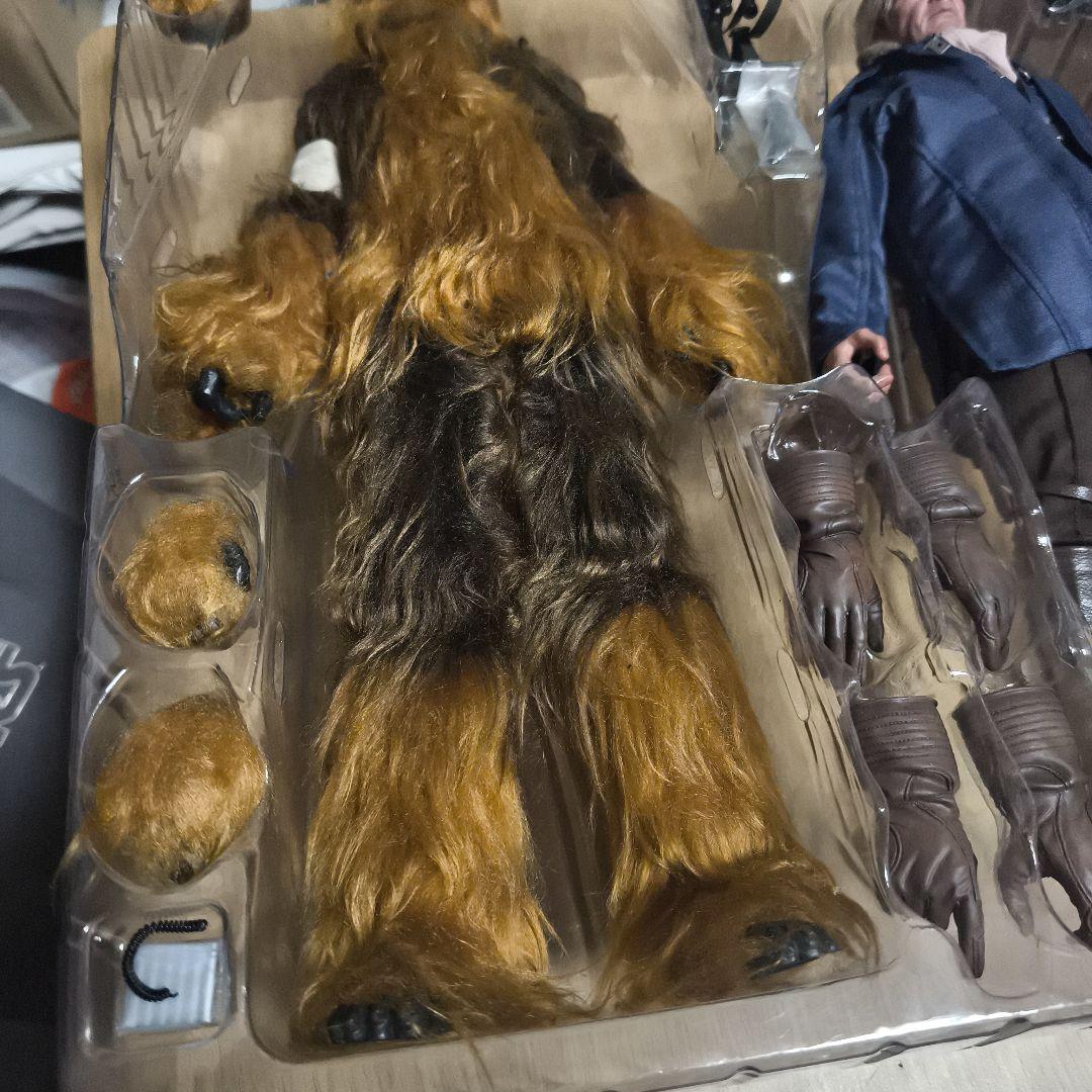 【ホットトイズ】 スターウォーズ／フォースの覚醒1/6ハン・ソロ＆チューバッカ