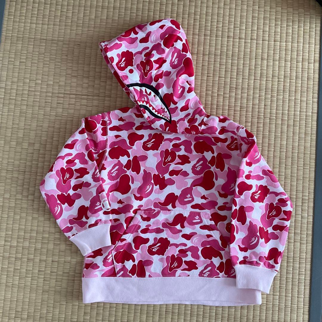 BAPE KIDSカモフラージュパーカー 120cm