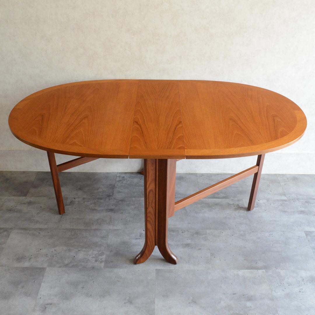ParkerKnoll Nathan ゲートレッグ ダイニングテーブル オーバル
