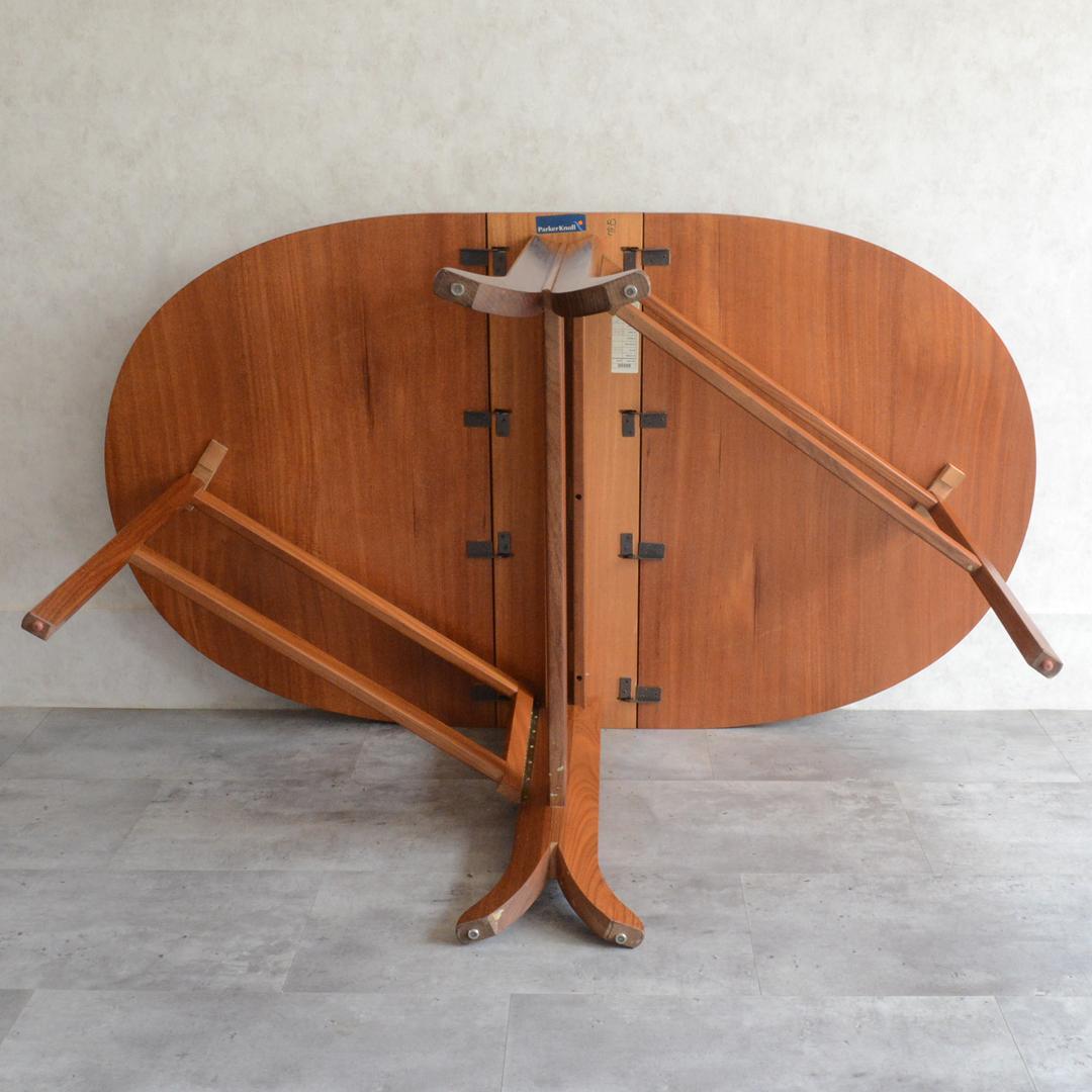 ParkerKnoll Nathan ゲートレッグ ダイニングテーブル オーバル