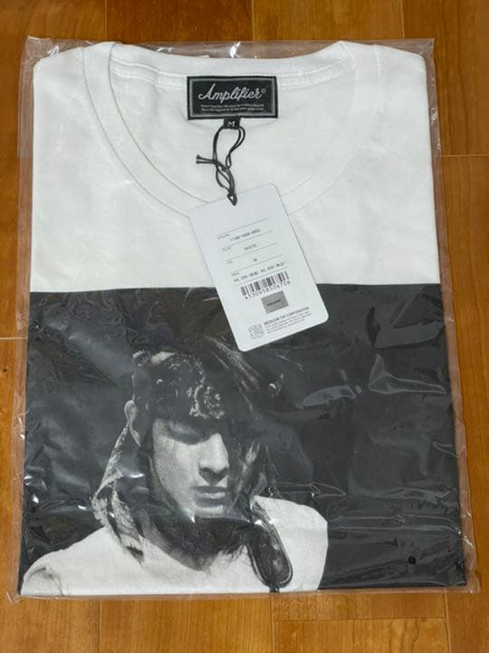 真島昌利TEE Amplifier Tシャツ Mサイズ タグ付き Amplifier