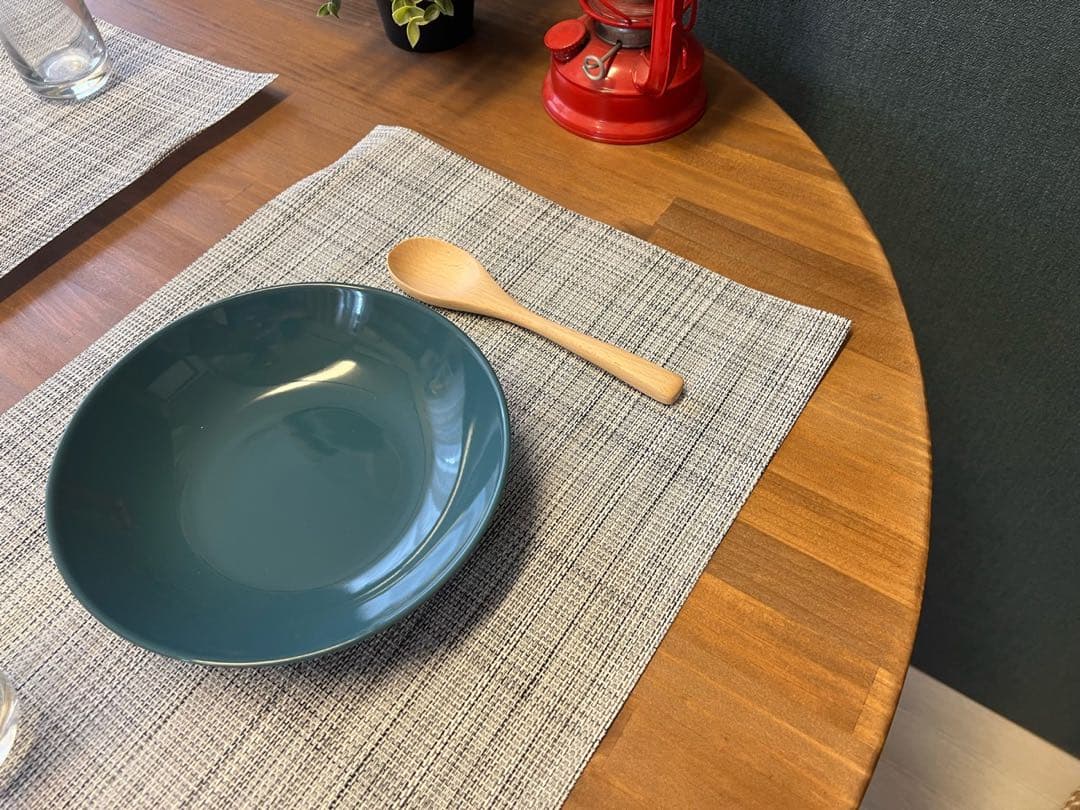 オーダー】 テーブル 正方形 80cm パイン ウォルナット調 ボルト連結脚