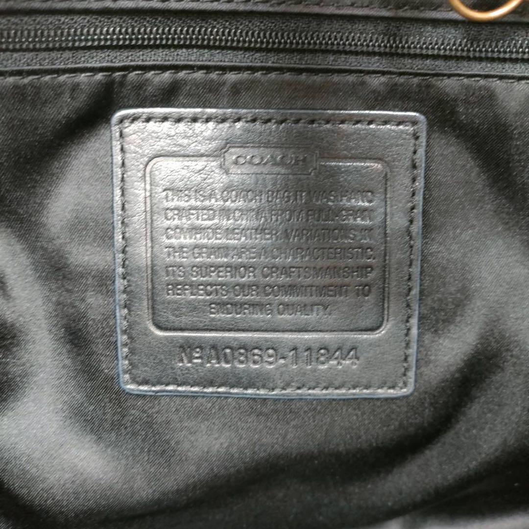 50 COACH コーチ　レザー　ハンドバッグ　トートバッグ