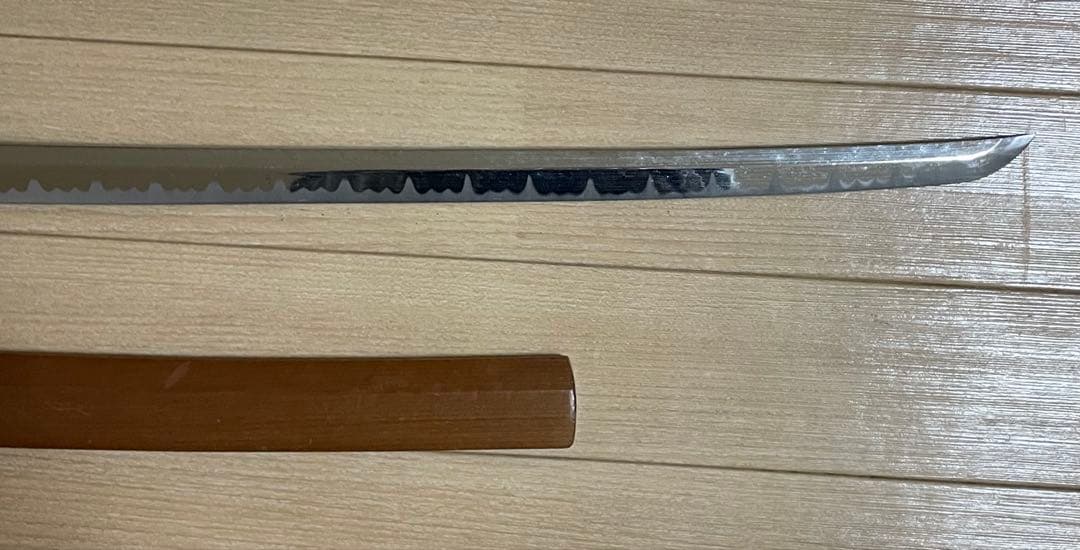 模造刀　居合刀　白鞘　太刀　武具　b523