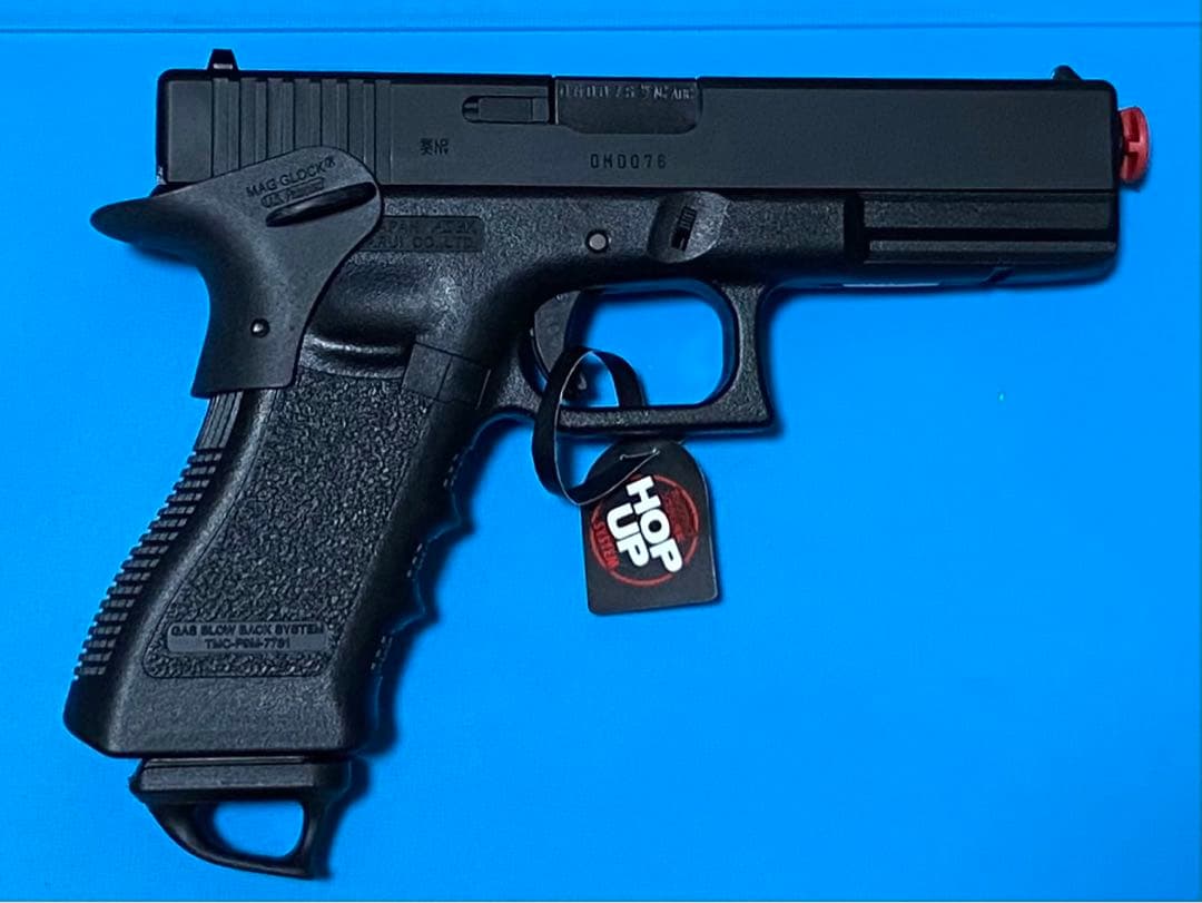 ホルスター付き★美品 東京マルイ グロック17 GBB★新品マガジンバンパー他付