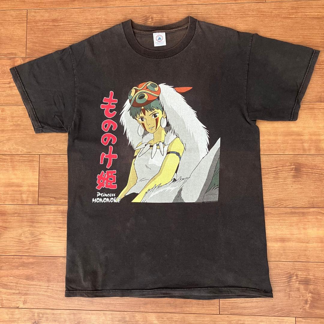 もののけ姫 ヴィンテージTシャツ L ジブリ princess mononoke - メルカリ