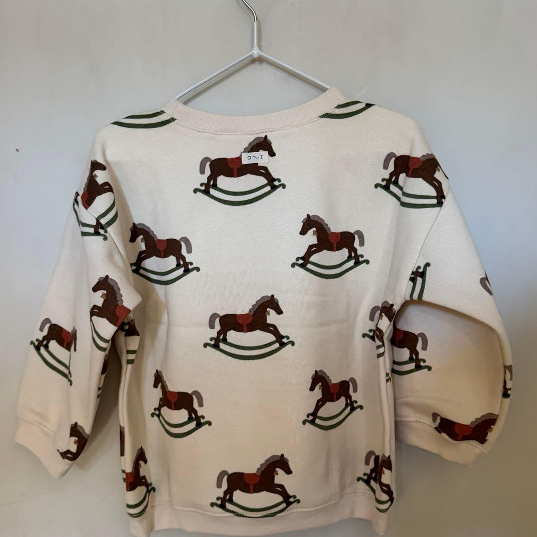 organic zoo ロッキングホース トレーナー　3-4Y