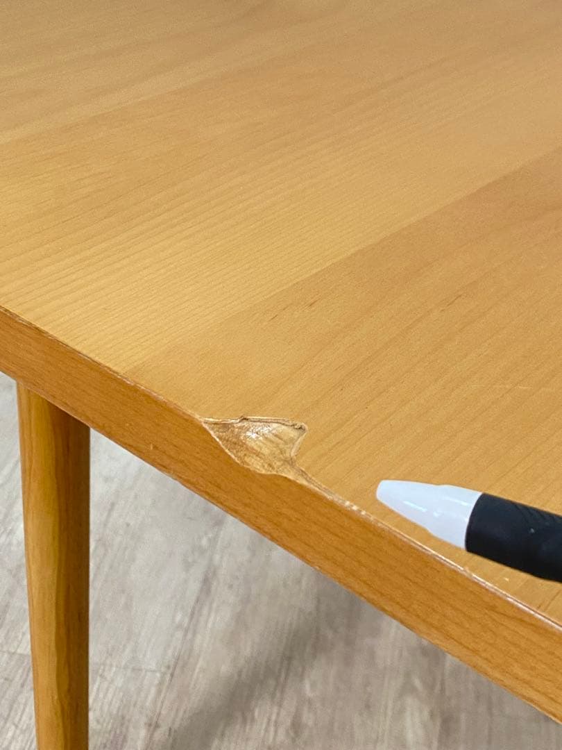 【春まま】ウニコ ダイニングテーブル SULA 机　傷あり
