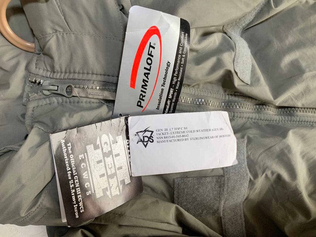 ECWCS level7 Gen3 米軍本物S-Short 新品未使用タグ付き