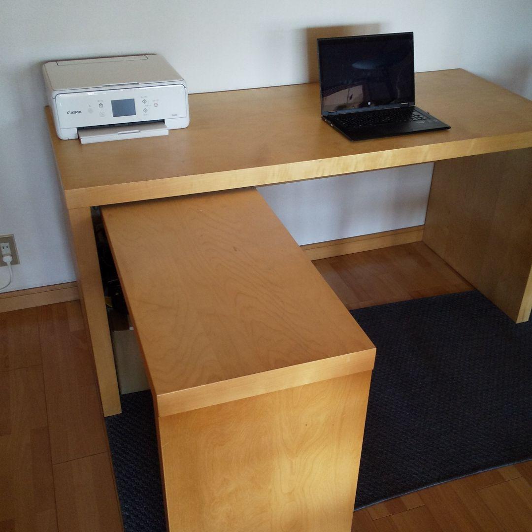 【送料込み】イケア　ヨナス　サイドテーブル付きデスク