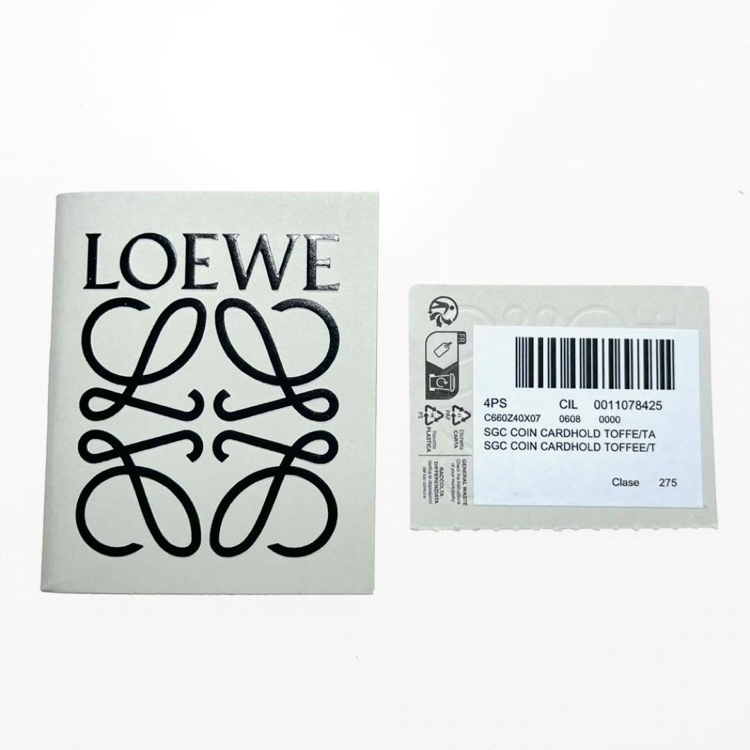 未使用 LOEWE アナグラム ケース カード入れ a656