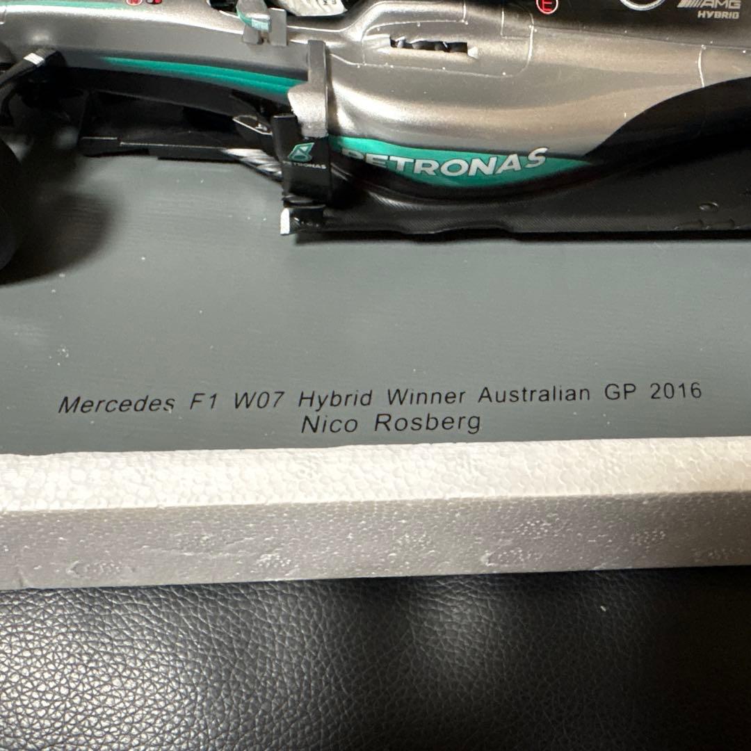 F1ミニカー メルセデスAMG ロズベルグ 2016年│rodoku.co.jp