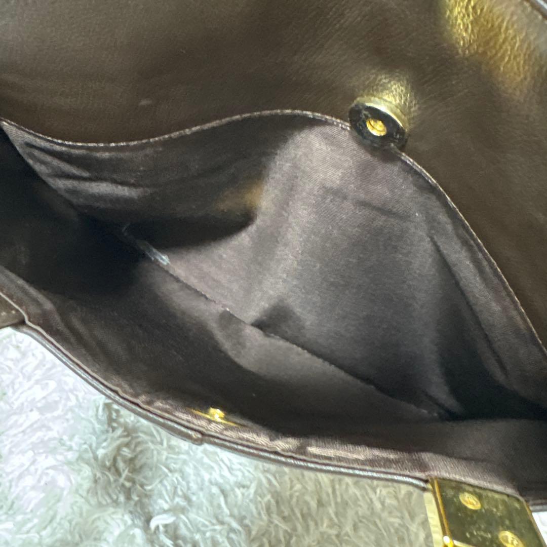 BURBERRY バーバリー ブラウン トートバッグ　本革　レザー