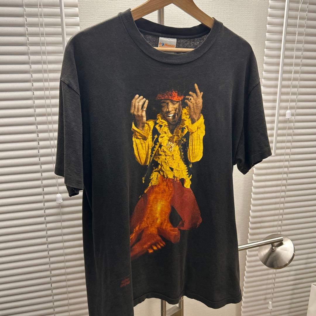 90s ジミ・ヘンドリックス バンドTシャツ vintage 90s Jimi Hendrix BAND T-shirt Print T-shirt MADE IN USA