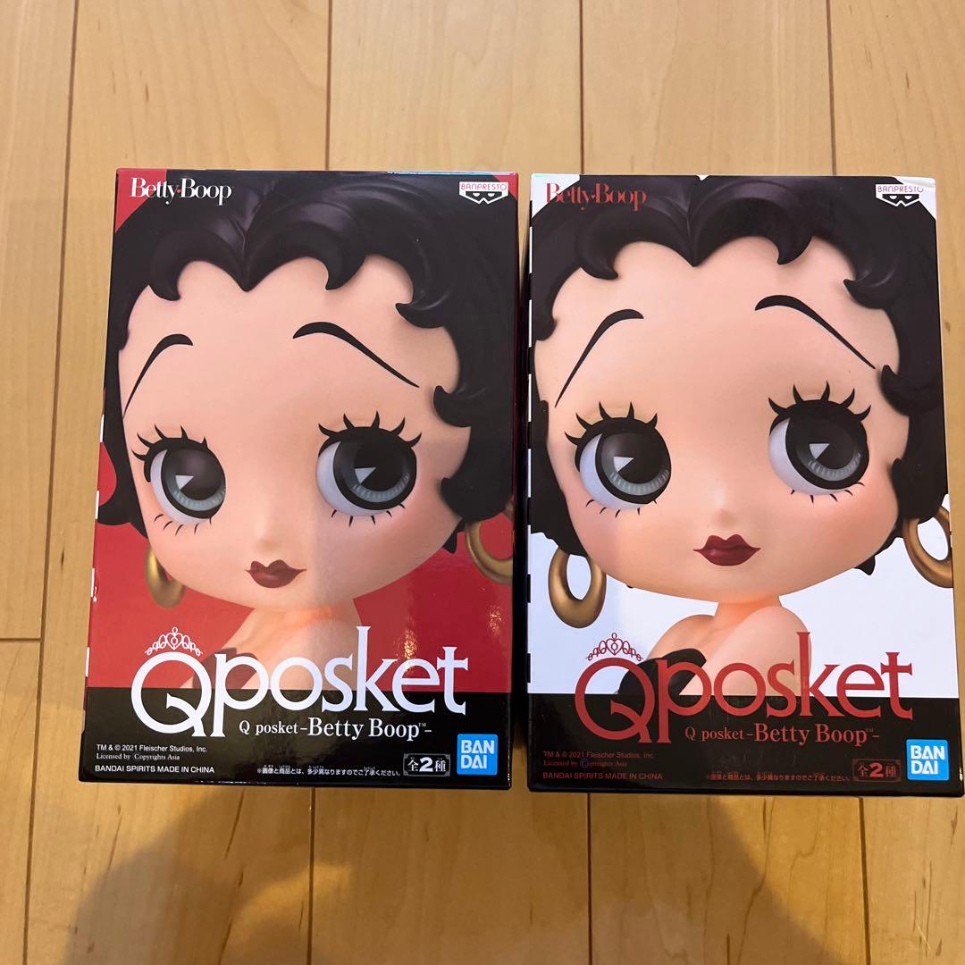 Qposket Betty Boop 全2種 A B セット 2体 / ベティー レア】Qposket