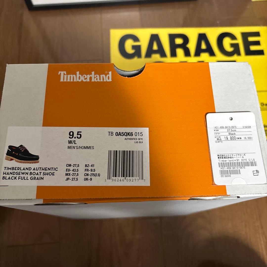 靴 Timberland AUTHENTIC HANDSEWN BOAT SHOE