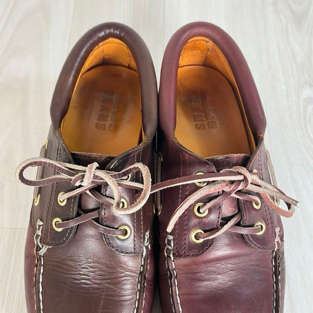 【コラボ別注】ティンバーランド×ビームス　3EYE デッキシューズ　クレイジー色