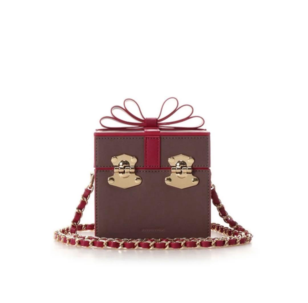 サマンサベガ　リボンBOX風バッグ