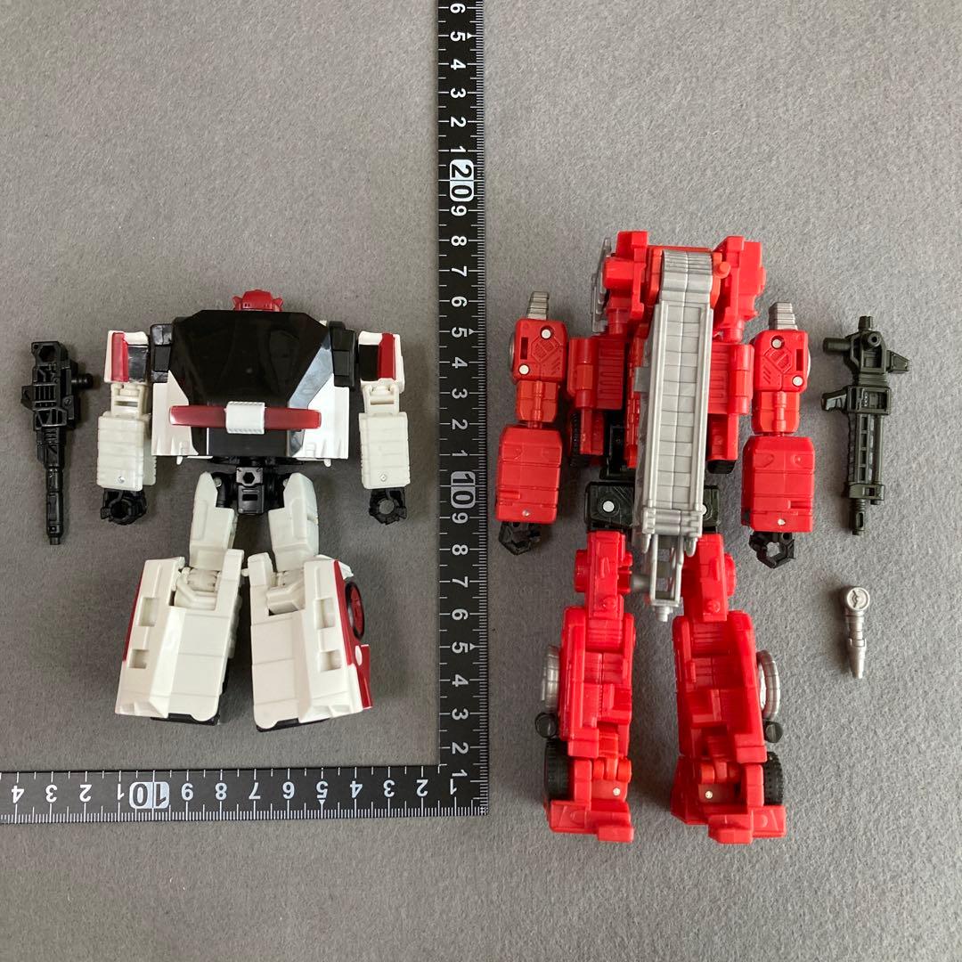 【2点セット】レッドアラート　シージ　インフェルノキングダム トランスフォーマー