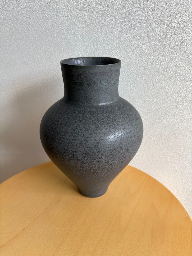 作家物 デザイナー 花瓶 壺 22センチ