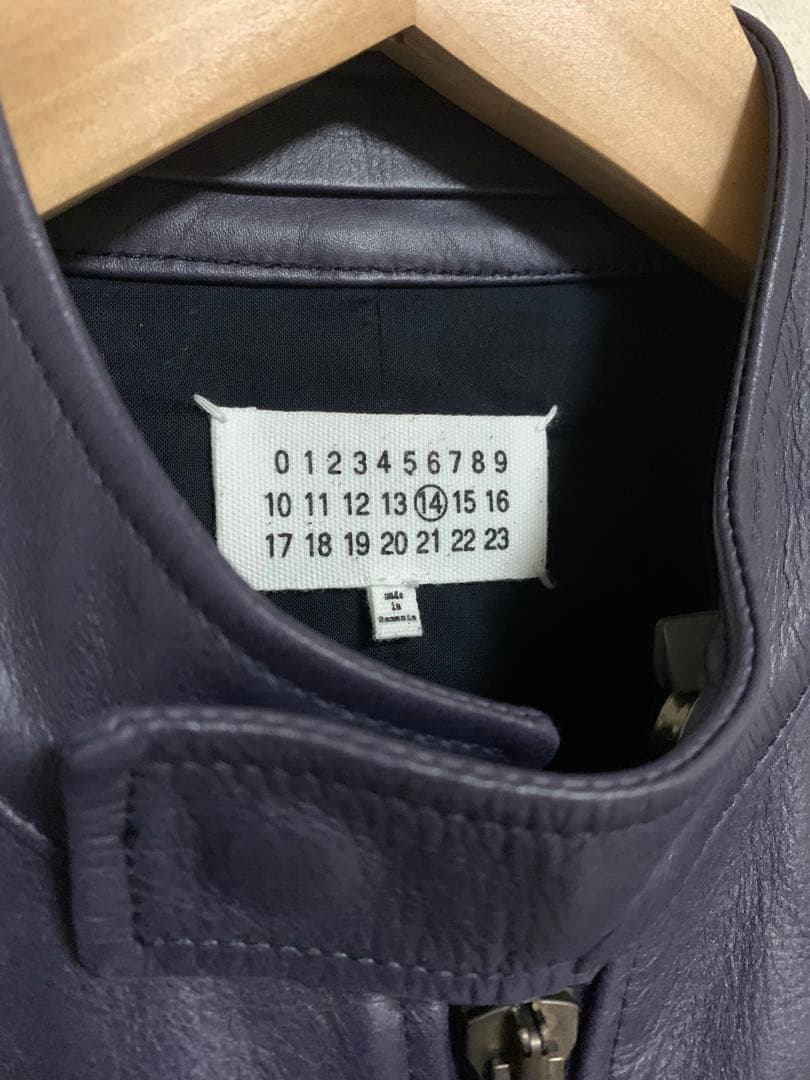 ハの字ライダース 5zip lethr 13ss 牛革 カーフレザー - メルカリ