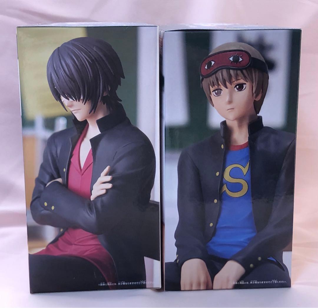 新品未開封】3年Z組銀八先生 デスクフィギュア 沖田総悟 高杉晋助