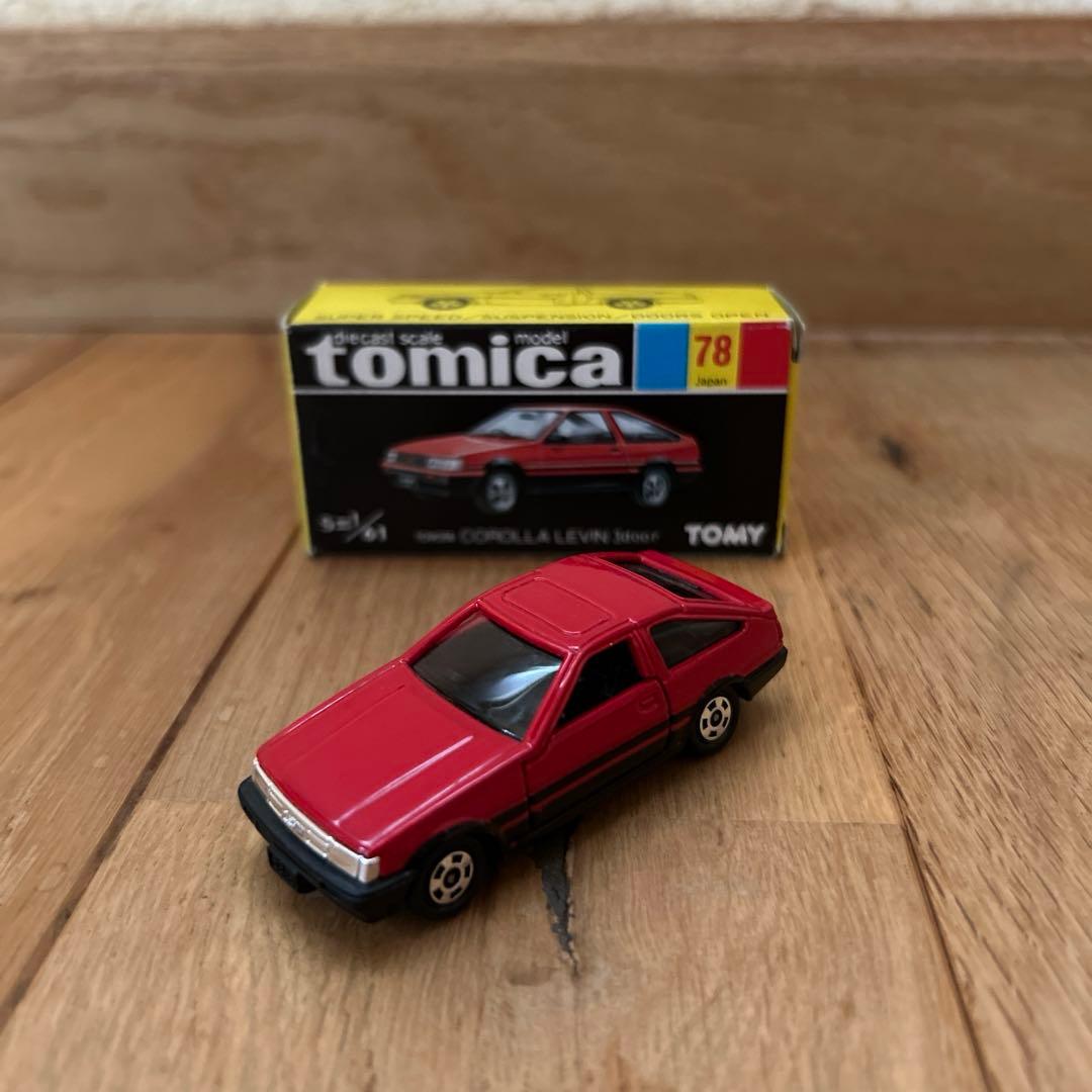 tomica トヨタカローラレビン3ドア&スプリンタートレノ2ドア