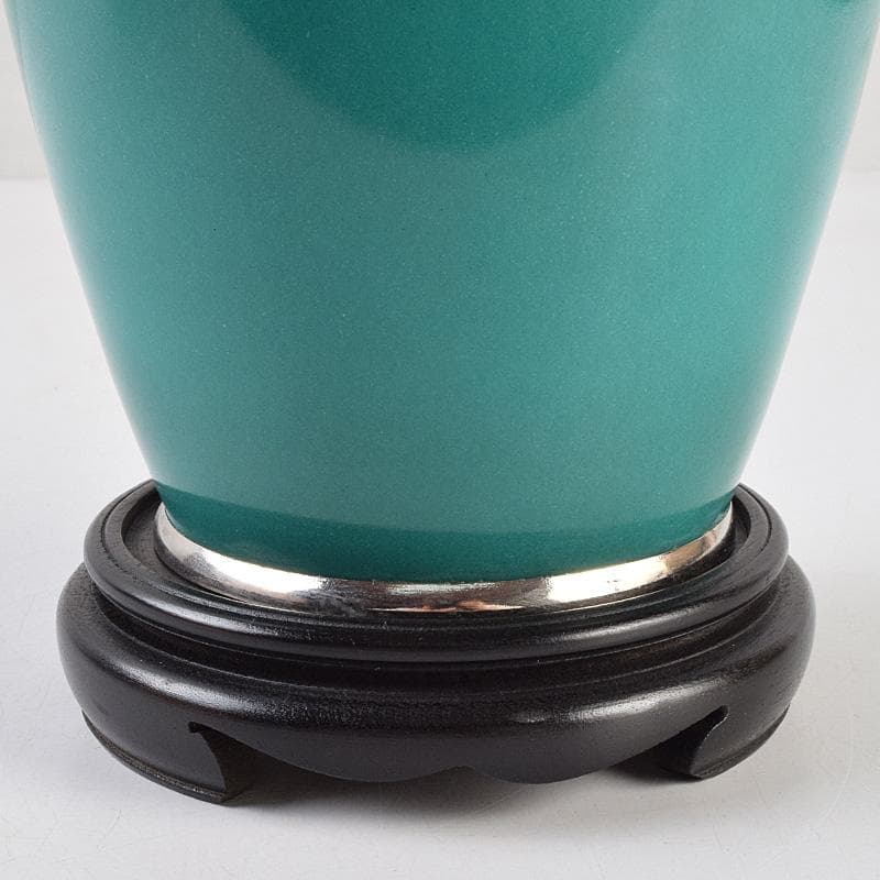 七宝焼 佐藤謨義作 水仙文 花瓶 唐木台付 共箱 V R9237 - メルカリ