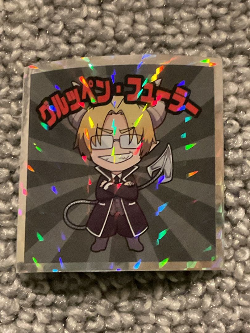 魔界の主役は我々だ マンチョコシールのみ コンプ ケース付き