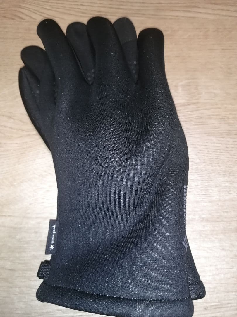 snow peak GORE WINDSTOPPER Gloves Black