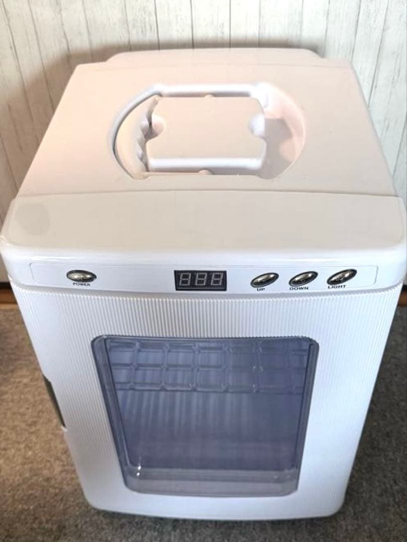 ディスプレイ型ポータブル保冷温庫 25L XHC-25 車載冷蔵庫【白】