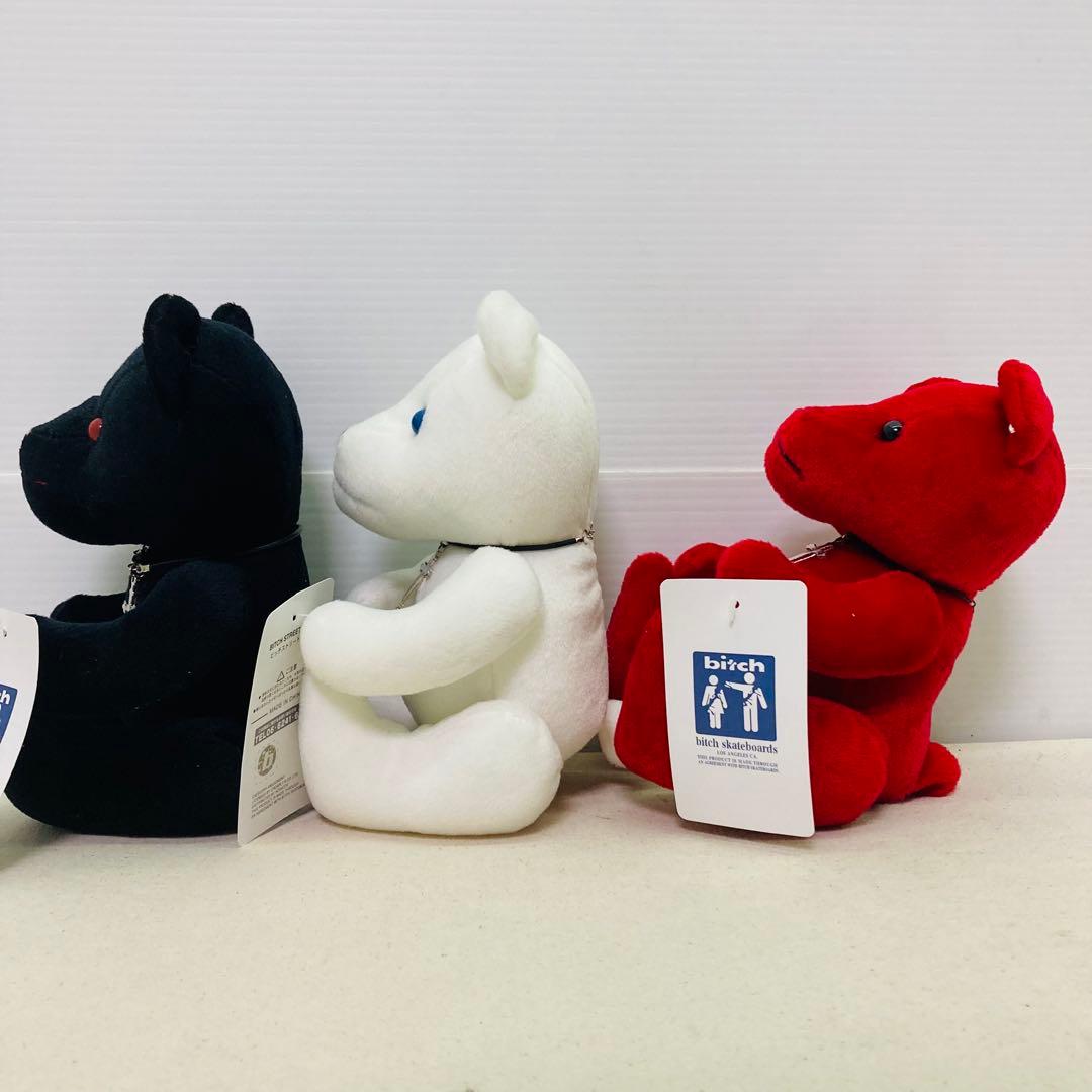 【激レア】bitch skateboards　ビッチストリートベア2　3体セット