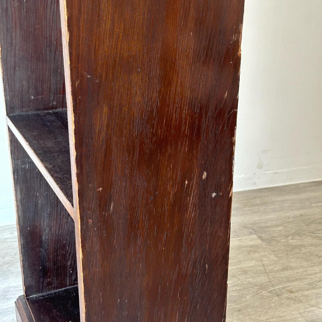 最終値下げ】イギリス アンティーク家具 ブックケース 棚 店舗什器 229A