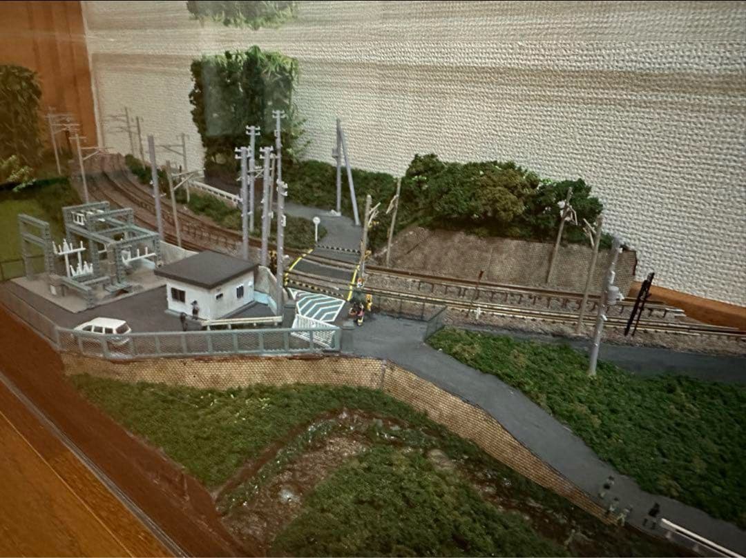 Nゲージ ジオラマ アクリル板ケース付き
