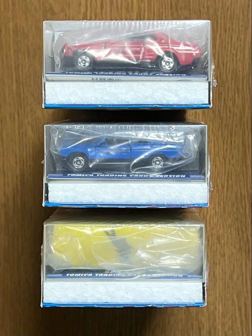 トミカ トレーディングカードBOX オリジナルミニカー付3点 未開封・初回限定版