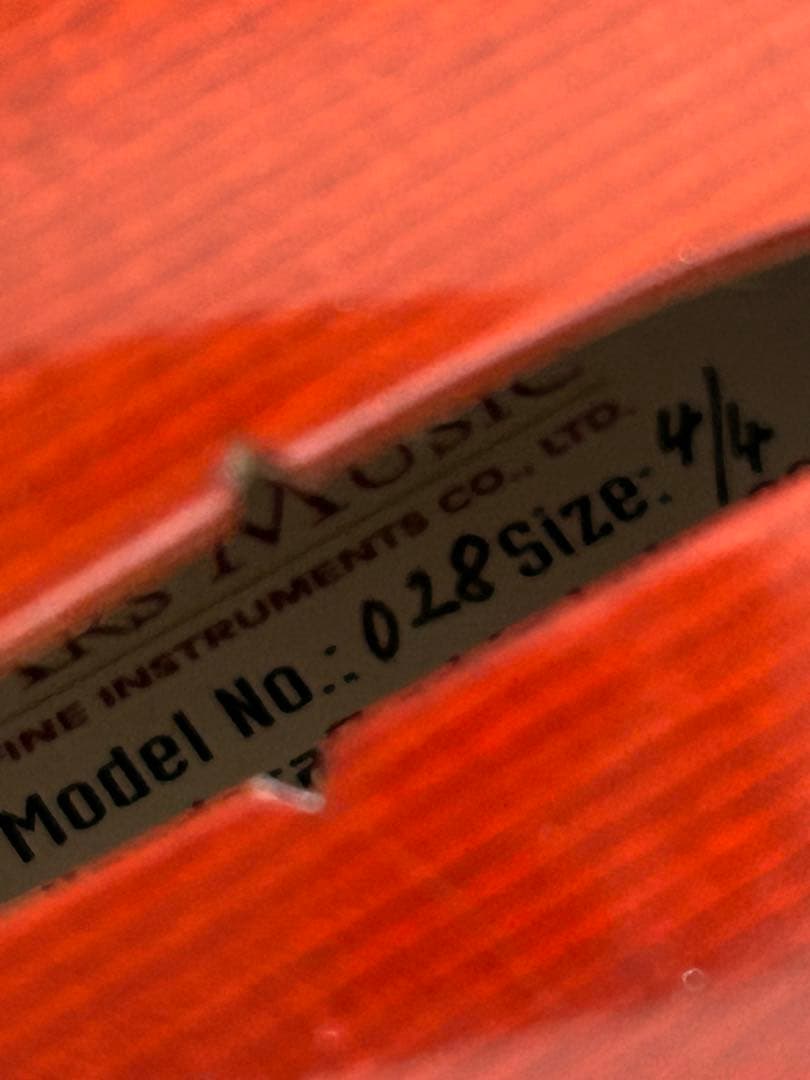 木製バイオリン ハードケース付き