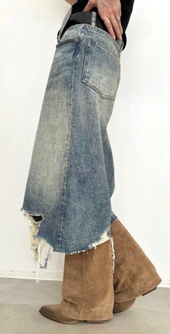 アパルトモン【R13/アールサーティーン】 デニムスカート美品