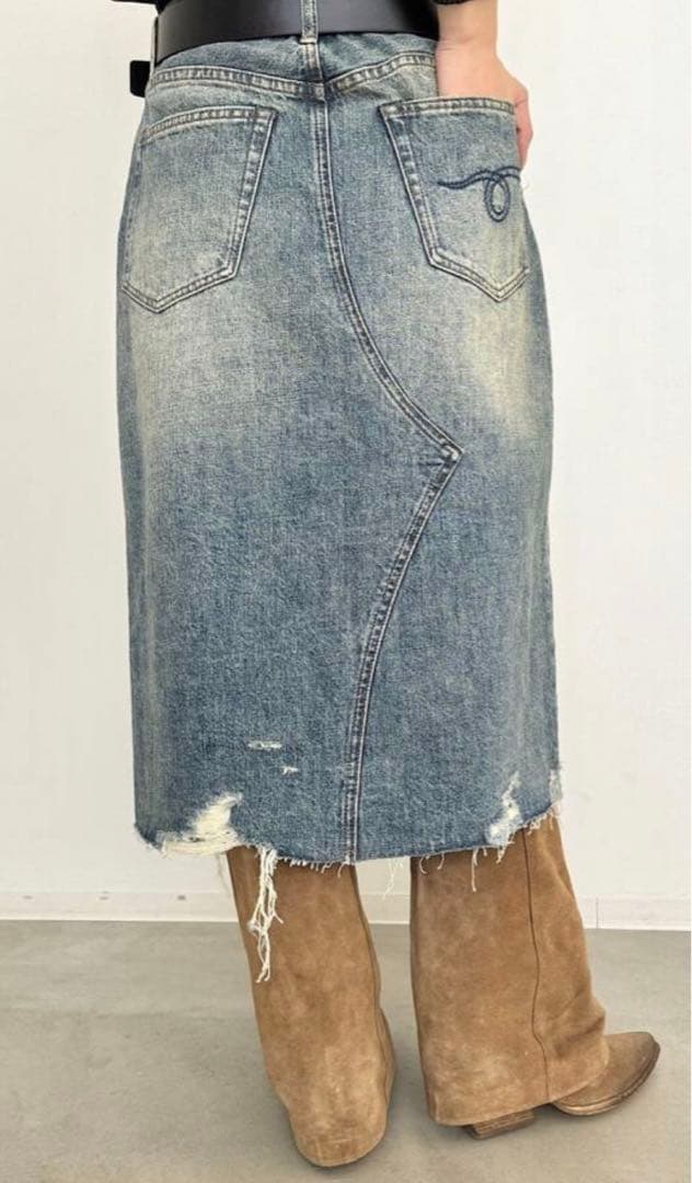 アパルトモン【R13/アールサーティーン】 デニムスカート美品