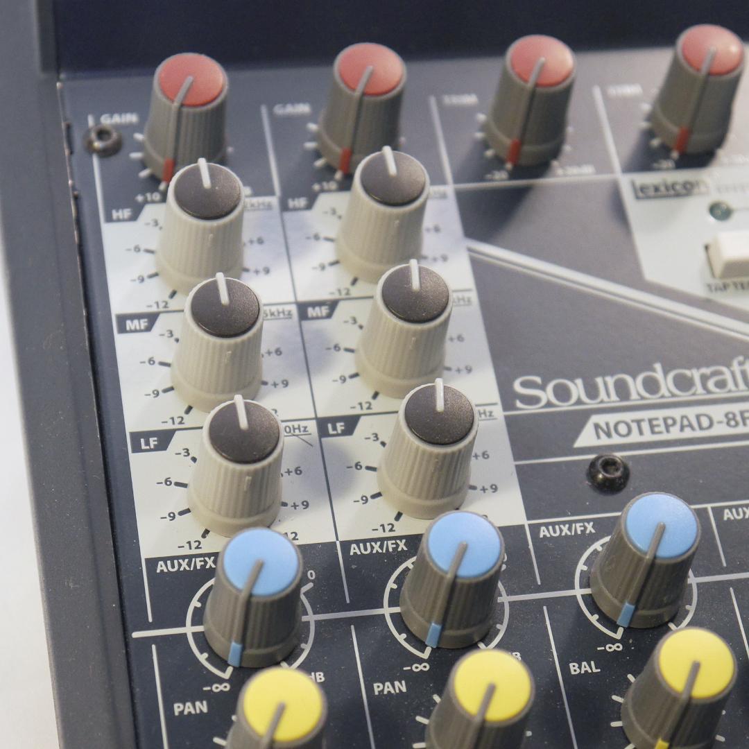 Soundcraft Notepad-8FX アナログミキサー