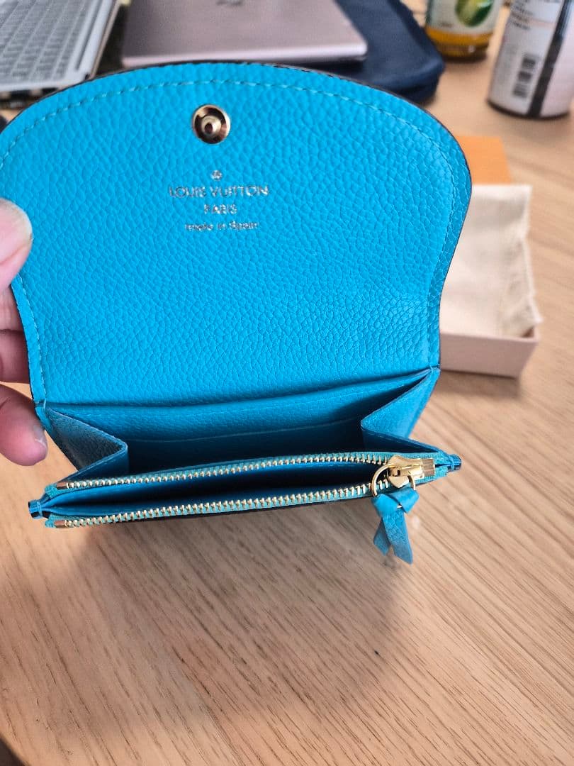 希少 ルイヴィトン ポルトモネロザリ 財布 正規品